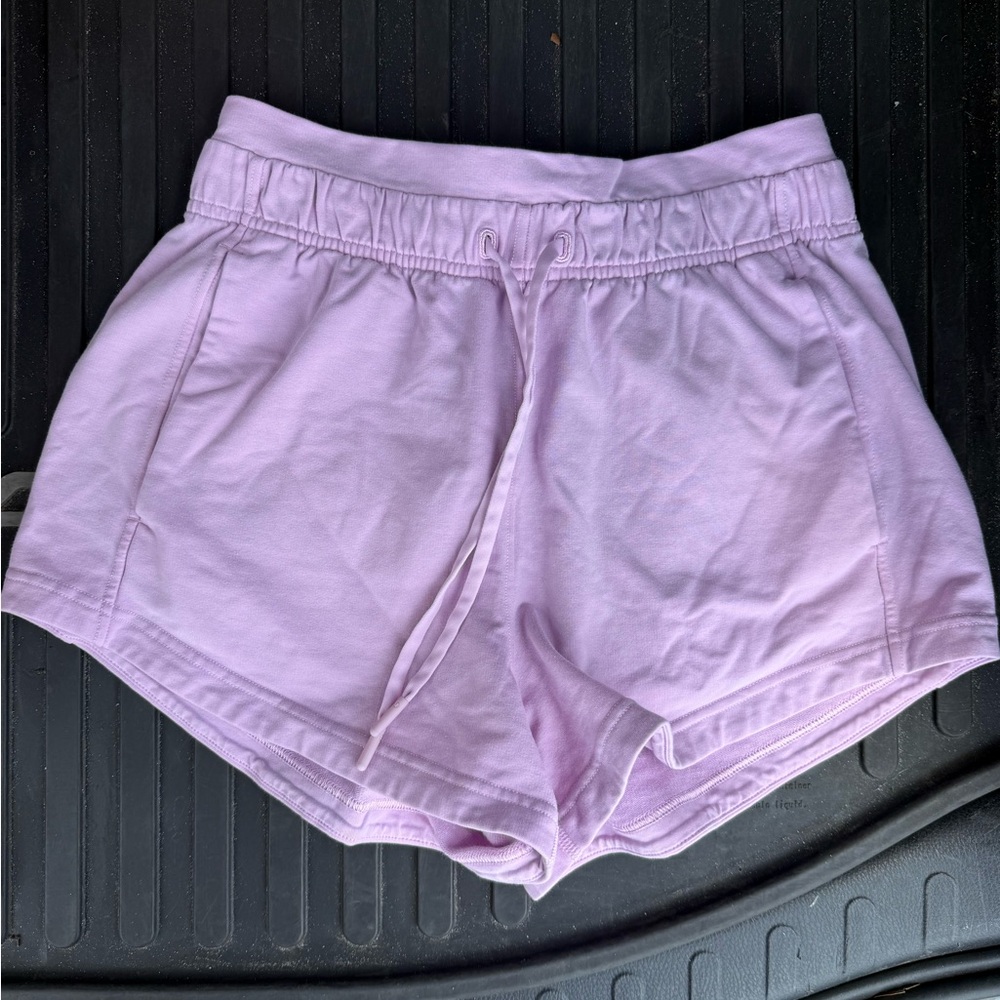 Lululemon inner glow Lavender Drawstring Lounge Shorts